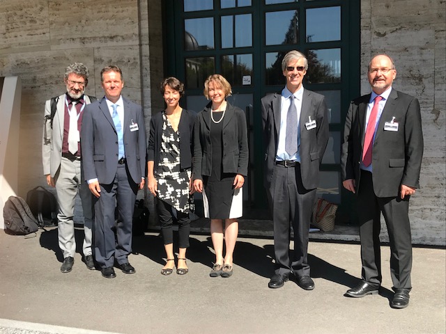 The final day of the 9th OGC/WMO Hydrology DWG Workshop, 2018, involved a technical visit to UNECE