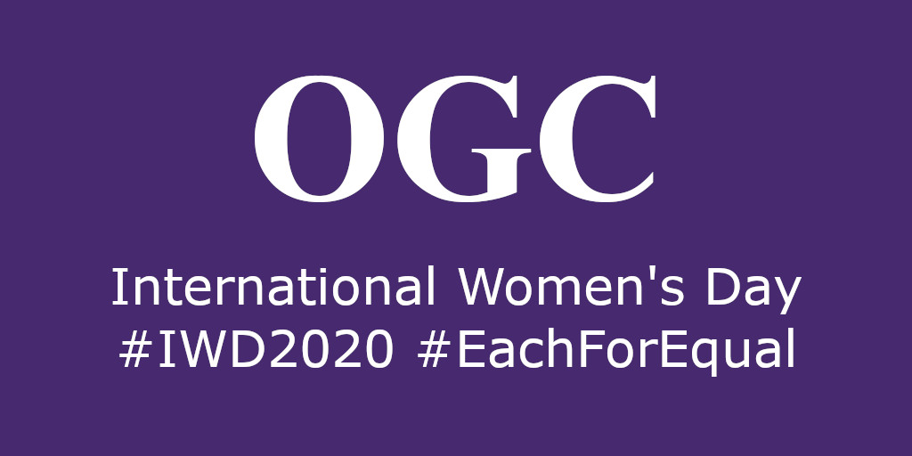 OGC on International Women's Day