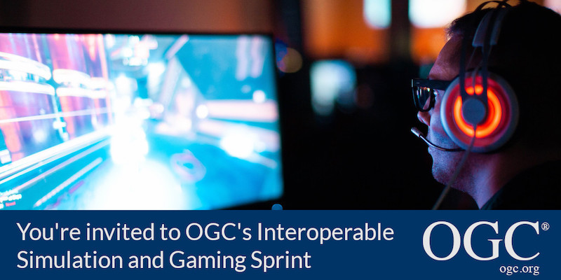 Interoperable Simulation and Gaming Sprint banner