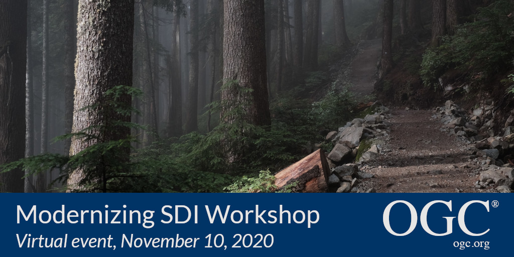 Banner for the Modernizing SDI workshop