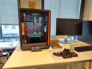 3D printed CityGML building at Vonk