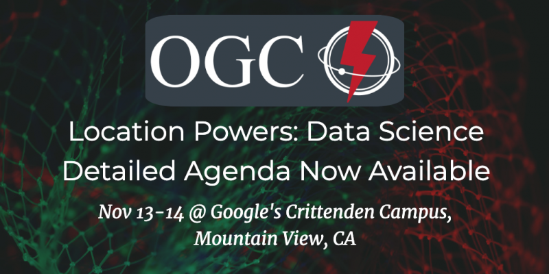Location Powers: Data Science. Agenda published. 90% Discount ends Oct 15.