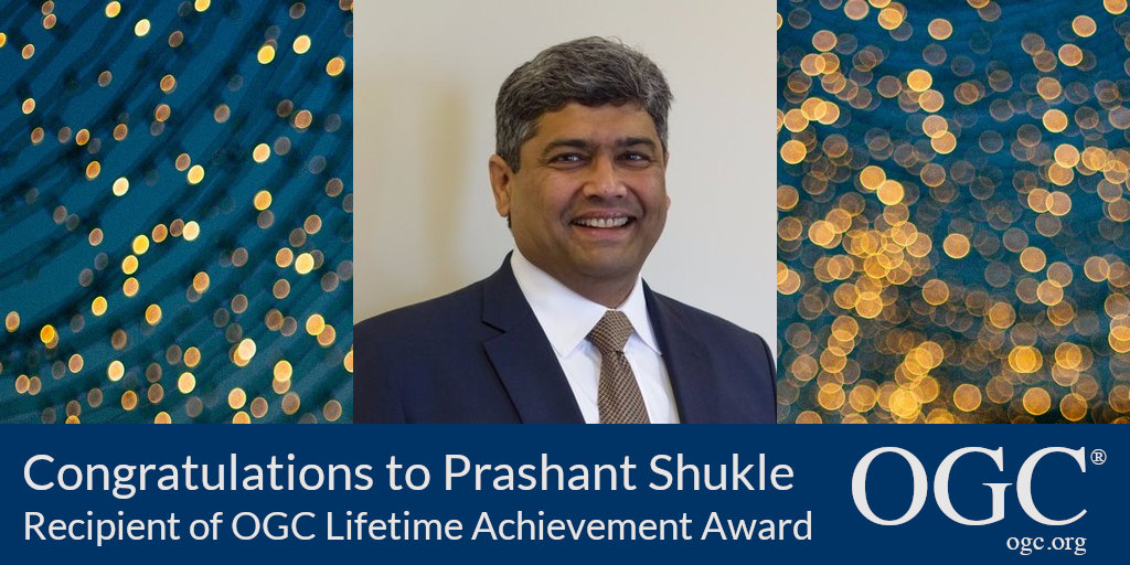 Prashant Shukle receives OGC Lifetime Achievement Award