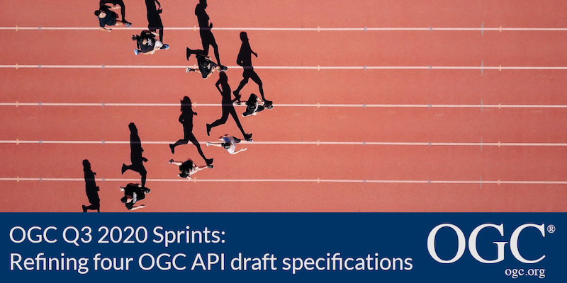 Banner for Q3 2020 OGC API Sprints