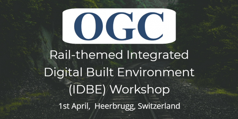 Rail-themed Integrated Digital Built Environment (IDBE) Workshop