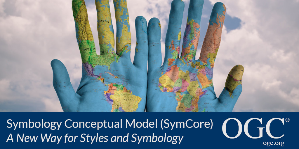 Banner announcing approval of SymCore standard: a new way for styles and symbology